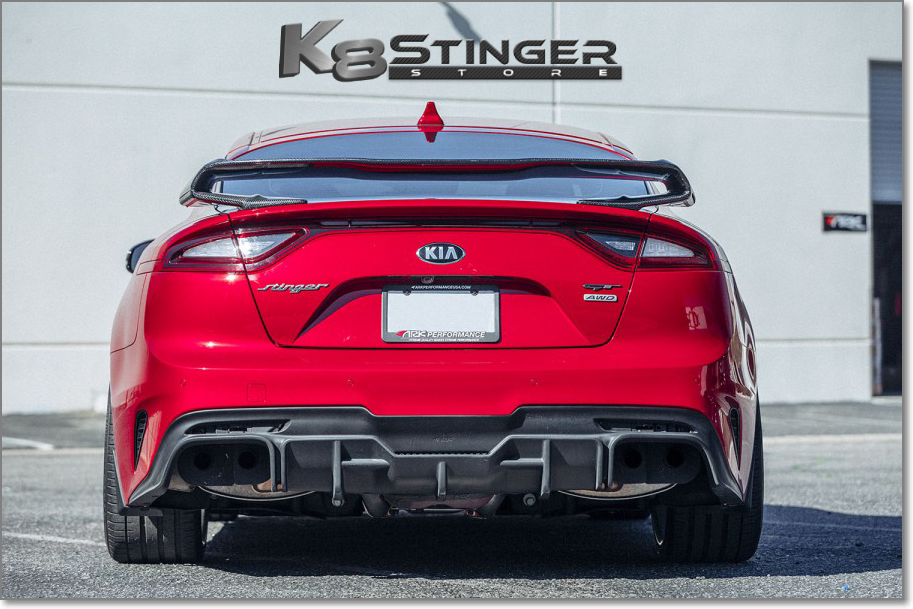 2022-2023 Kia Stinger 3.3T - Borla S-Type Active Electronic Valve