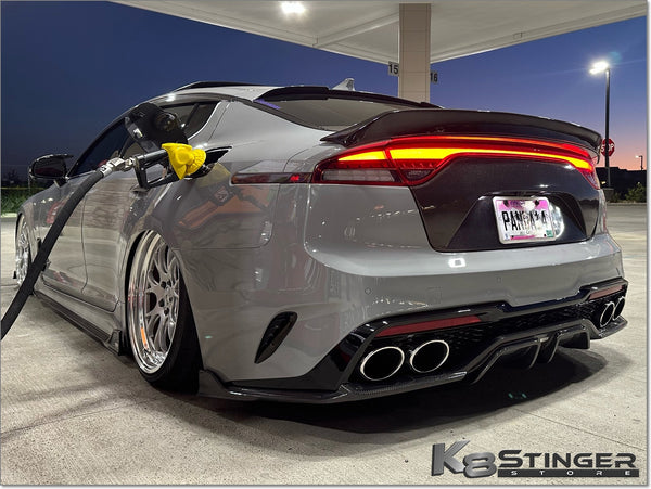 Kia Stinger - ARK Performance Legato Carbon Fiber Trunk Spoiler - USA  Shipping / Carbon Fiber