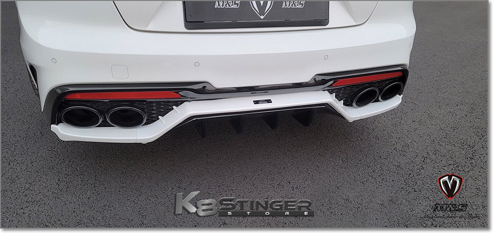 2018 - 2022 Kia Stinger GT Rear Diffuser V1 – AeroflowDynamics